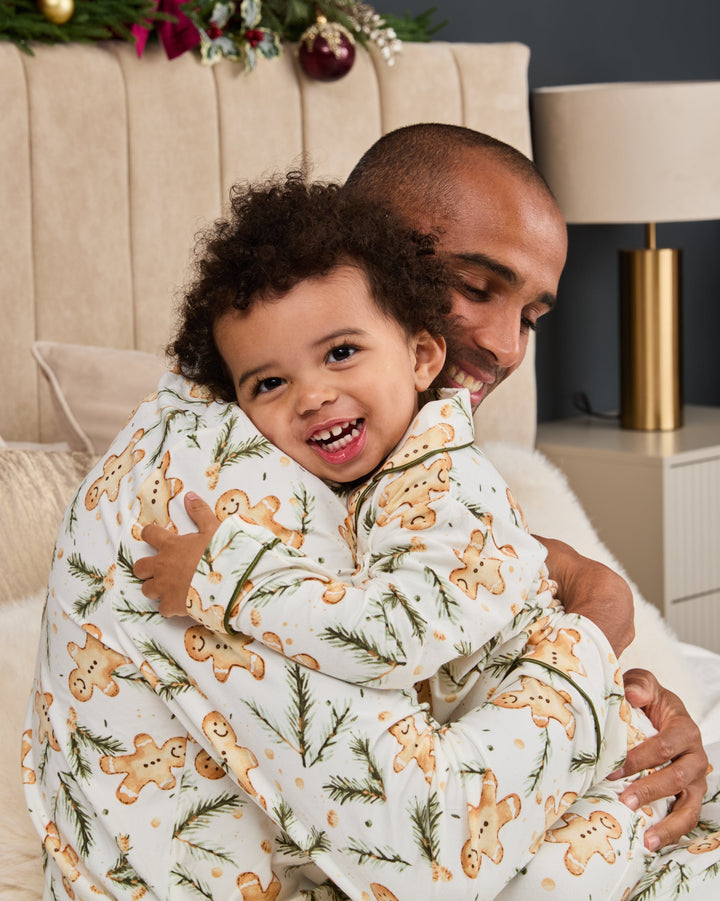 GUMDROP BUTTONS - Children's Two Piece Long Matching Pyjama Set