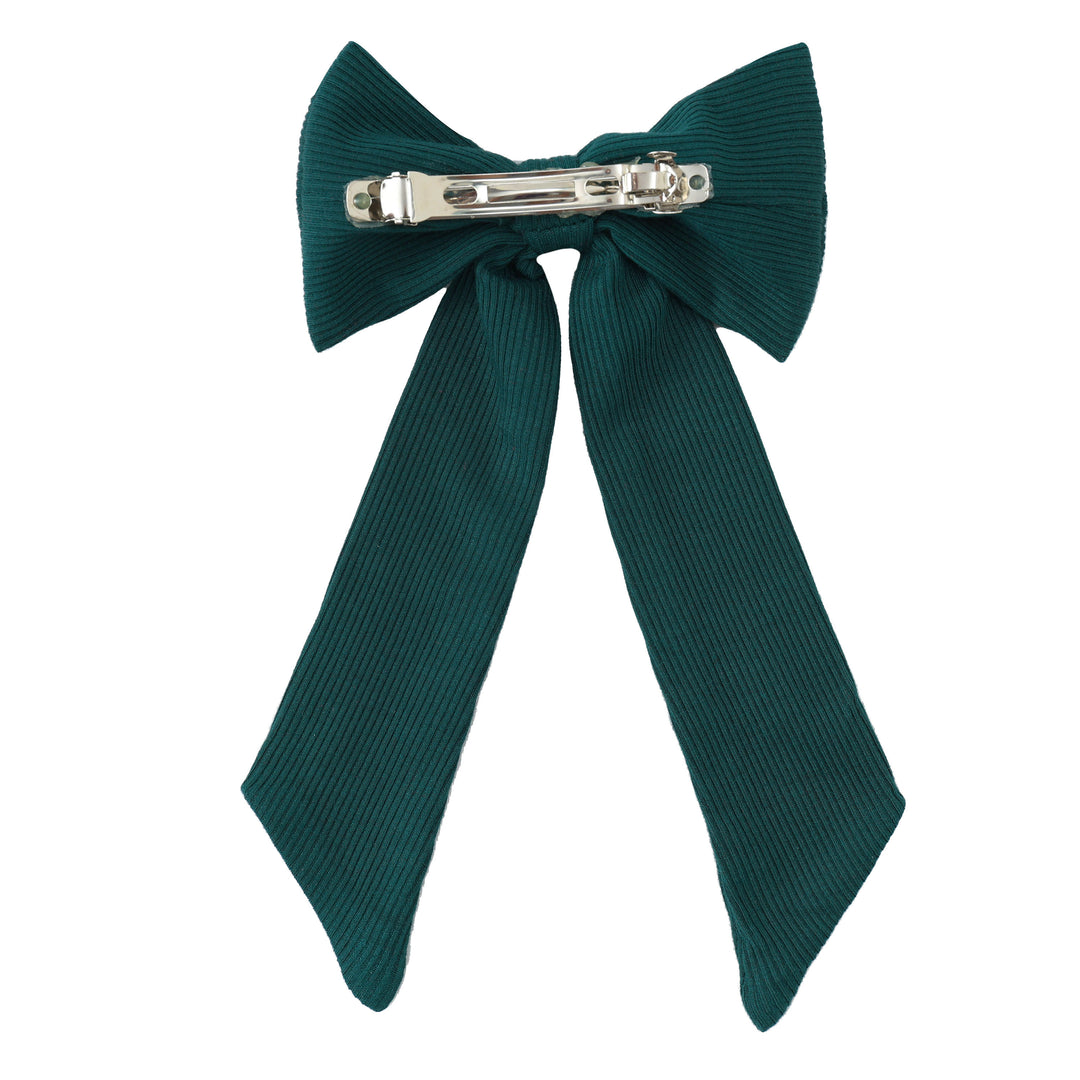 MIDNIGHT JEWEL (EMERALD GREEN) - Matching Hair Bow