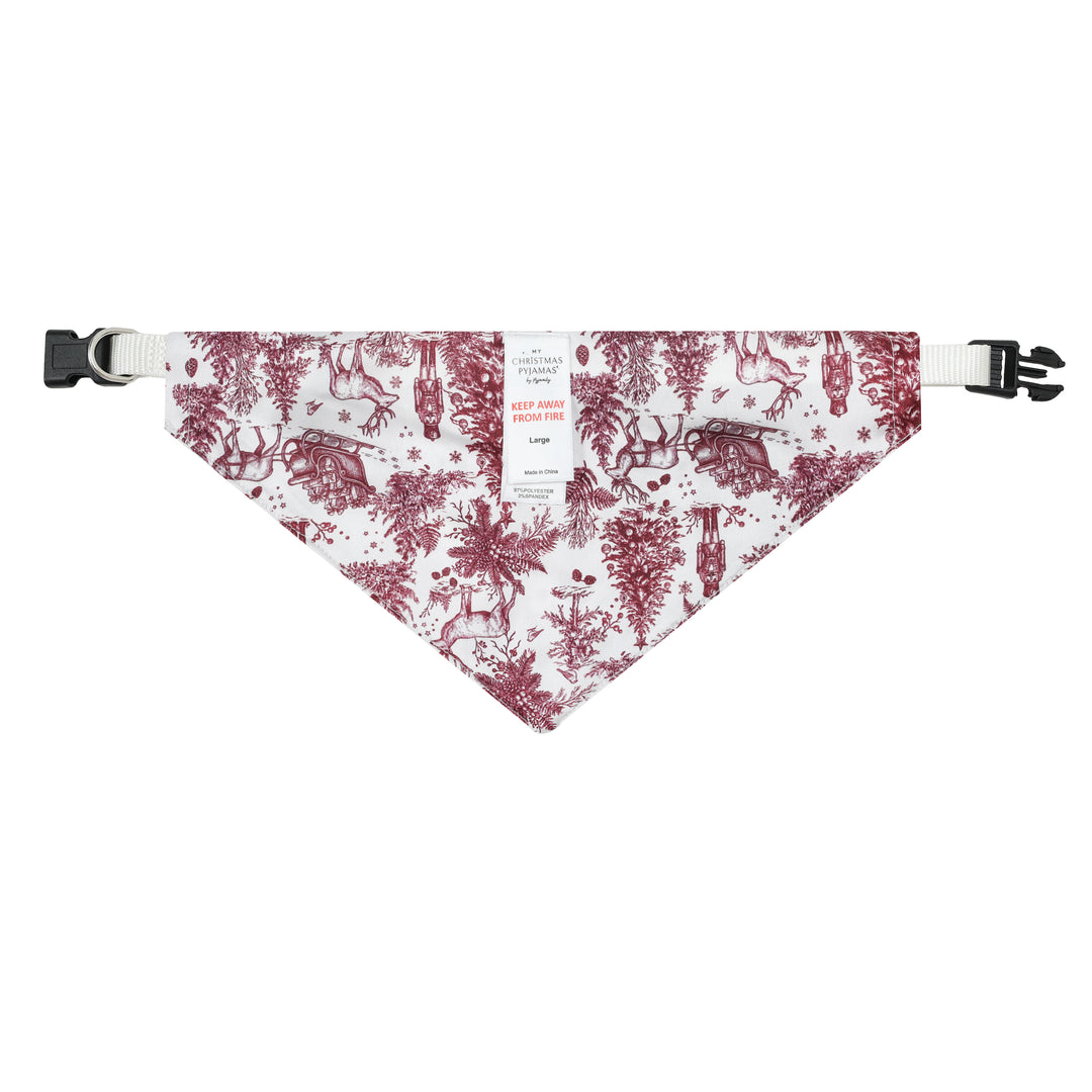 ENCHANTED TOILE - Pet Satin Matching Bandana