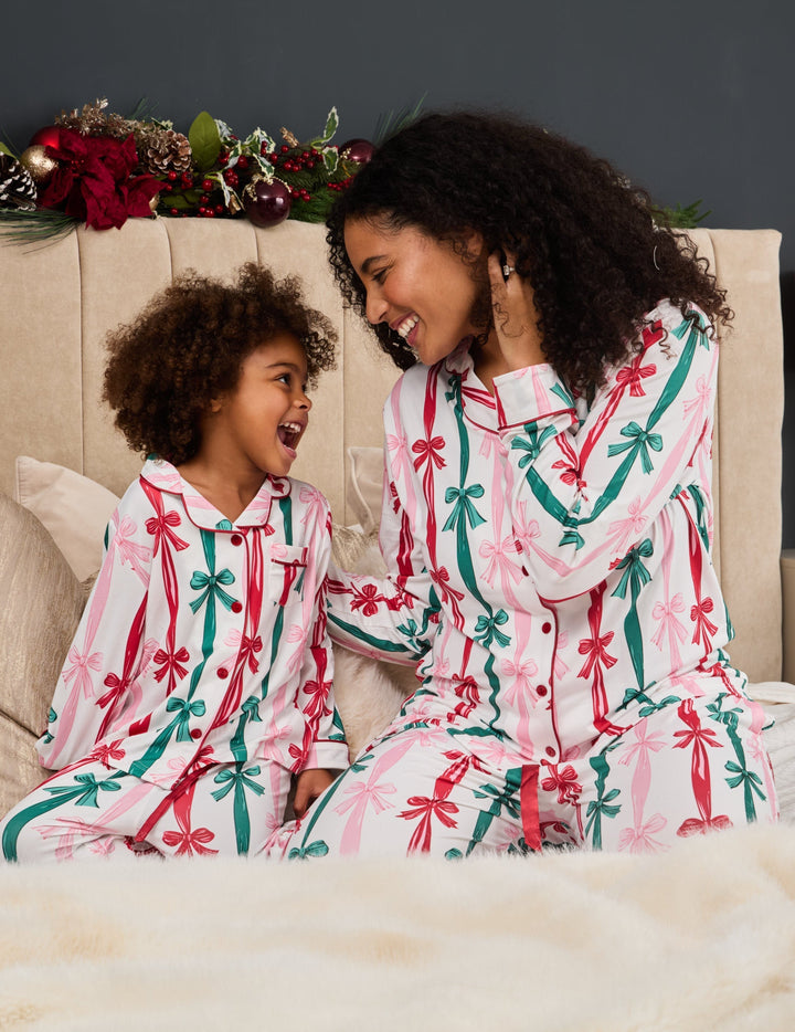 SUGAR PLUM - Children's Two Piece Long Matching Pyjama Set