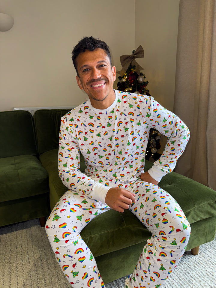 A CHRISTMAS FULL OF PRIDE - Men's Two Piece Long Matching Pyjama Set