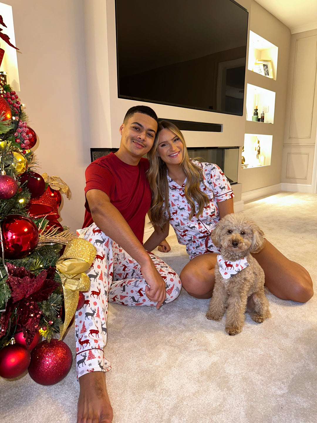 CHRISTMAS KISSES - Pet's Matching Bandana