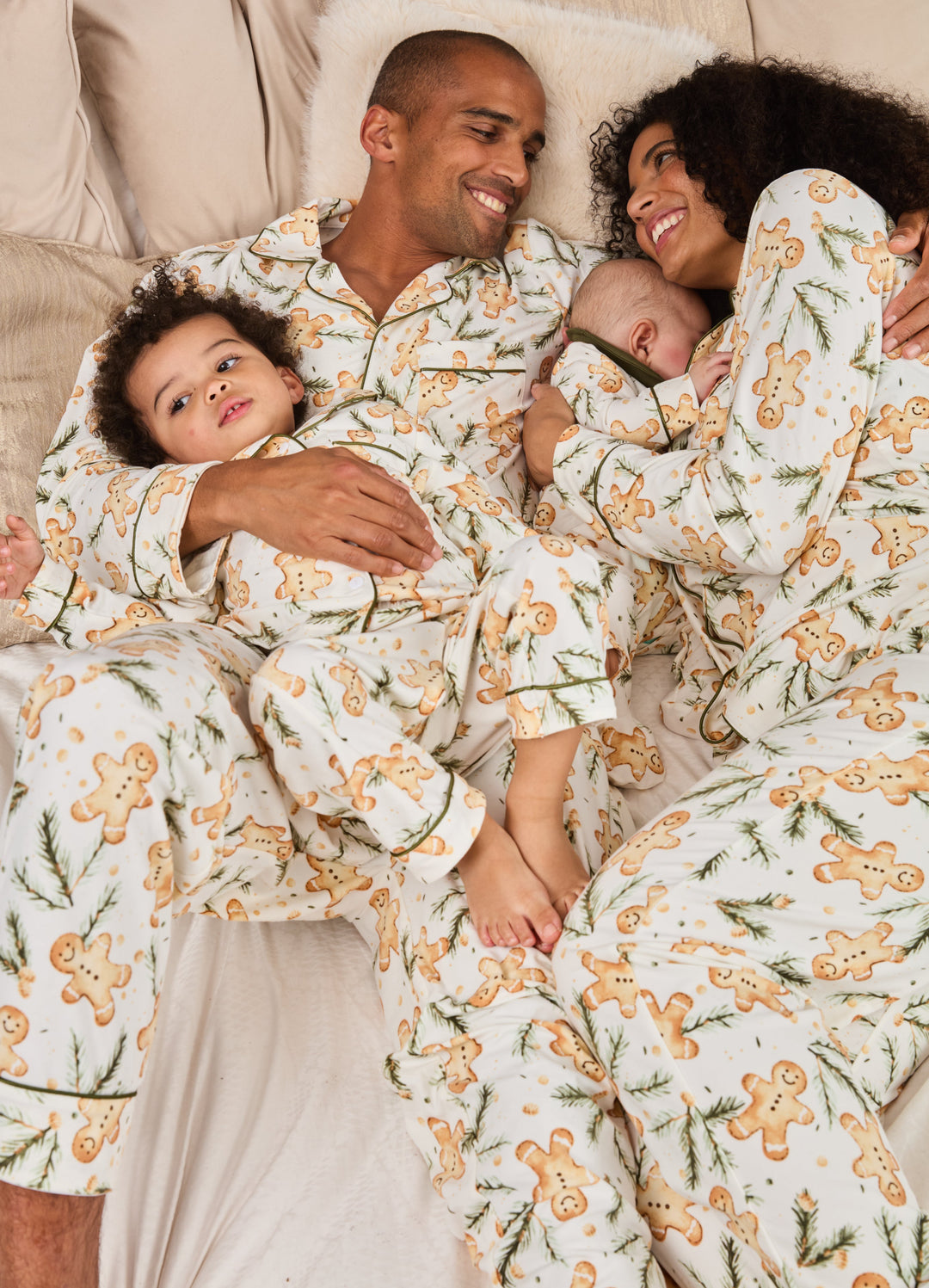 GUMDROP BUTTONS - Men's Two Piece Long Matching Pyjama Set