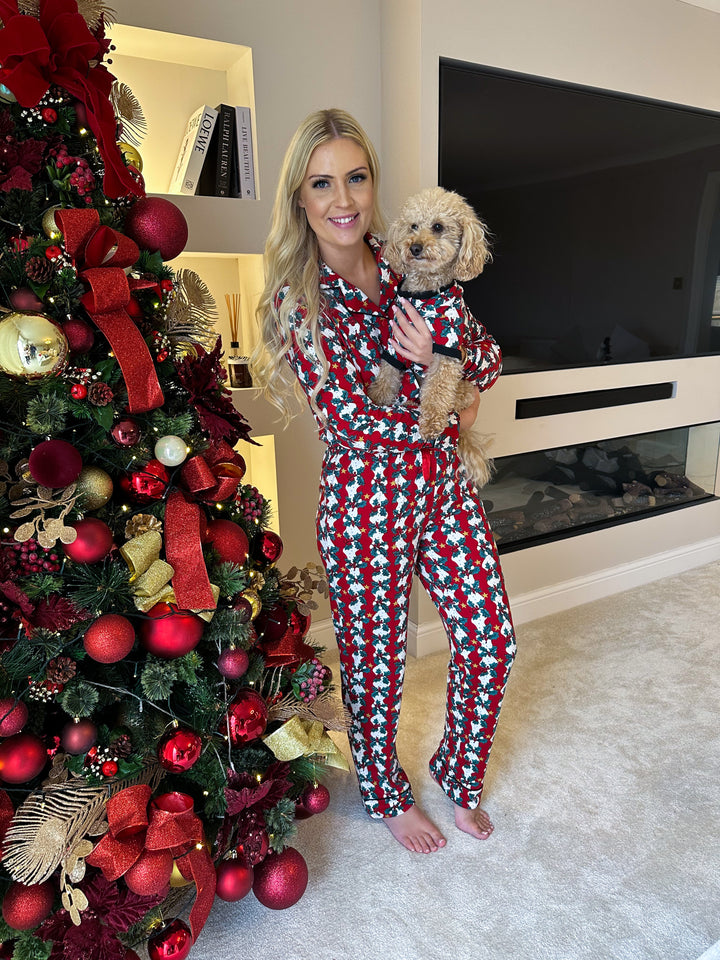 MISTLETOE & WINE - Women's Two Piece Long Matching Pyjama Set