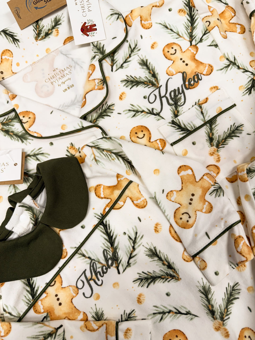 GUMDROP BUTTONS - Men's Two Piece Long Matching Pyjama Set