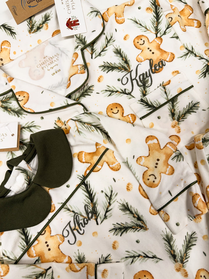 GUMDROP BUTTONS - Men's Two Piece Long Matching Pyjama Set