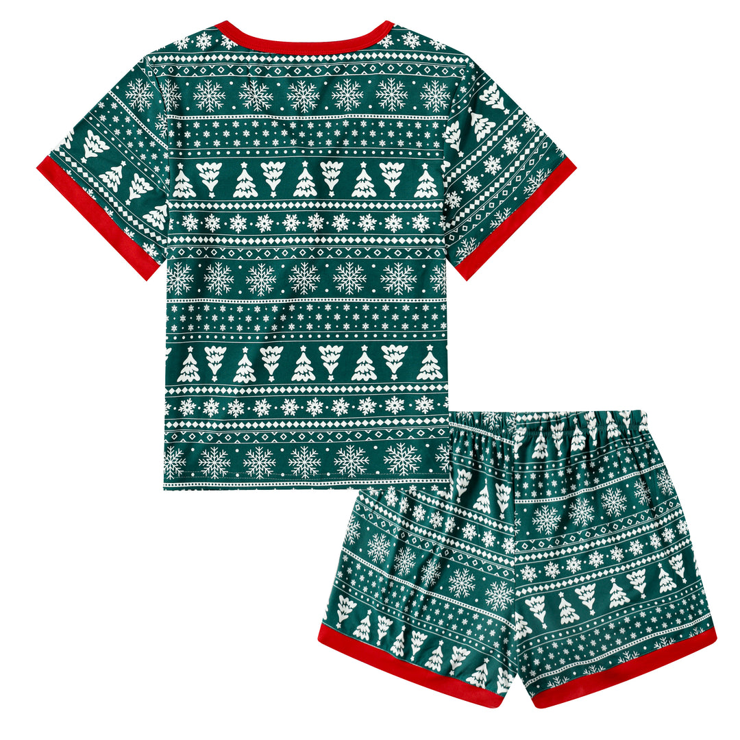 YULETIDE - Women's Two Piece Short Matching Pyjama Set