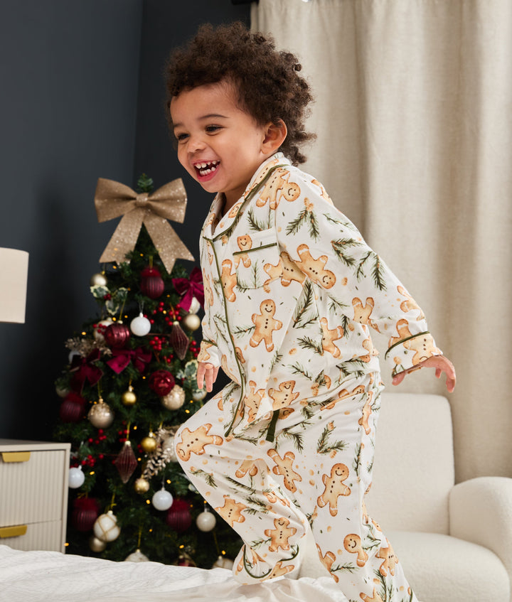 GUMDROP BUTTONS - Children's Two Piece Long Matching Pyjama Set
