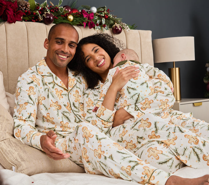 GUMDROP BUTTONS - Men's Two Piece Long Matching Pyjama Set