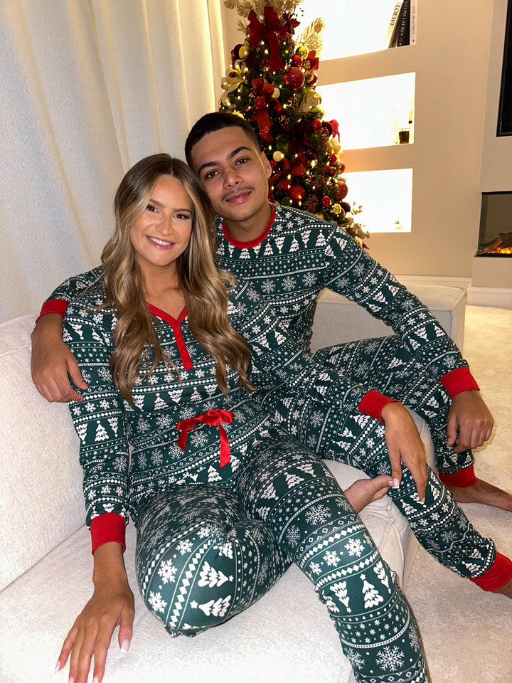 YULETIDE - Men's Two Piece Long Matching Pyjama Set