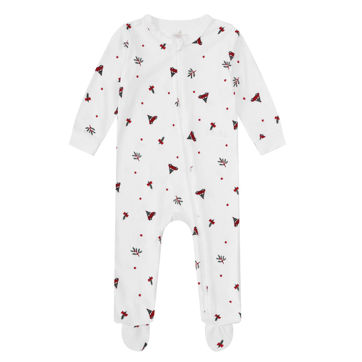 DRIVING HOME FOR CHRISTMAS - Baby's One Piece Matching Pyjamas