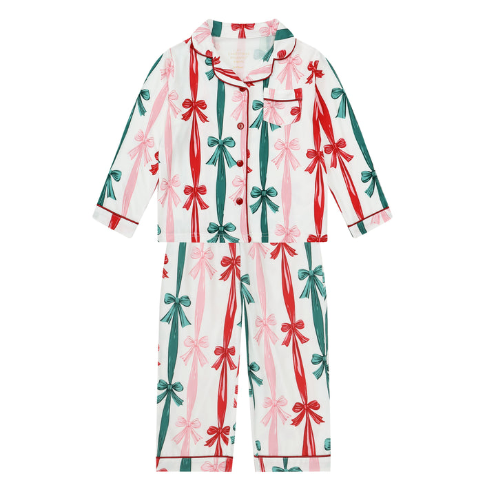 SUGAR PLUM - Children's Two Piece Long Matching Pyjama Set