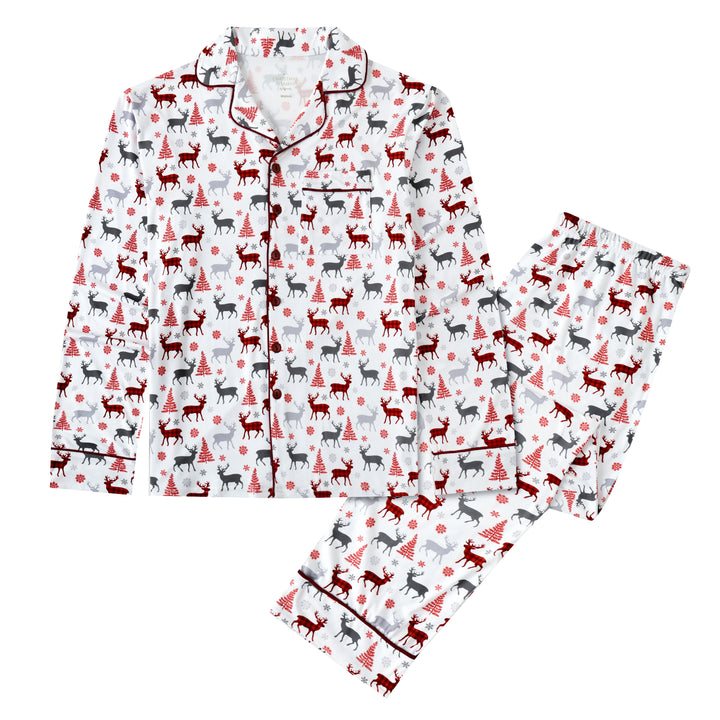 CHRISTMAS KISSES - Men's Two Piece Long Matching Pyjama Set