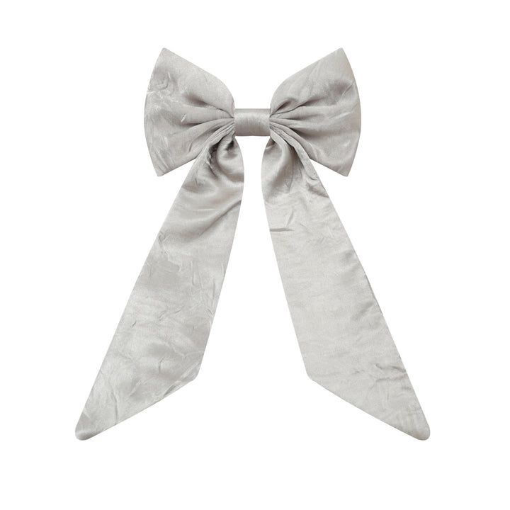 SILVER BELLS - Satin Matching Hair Bow