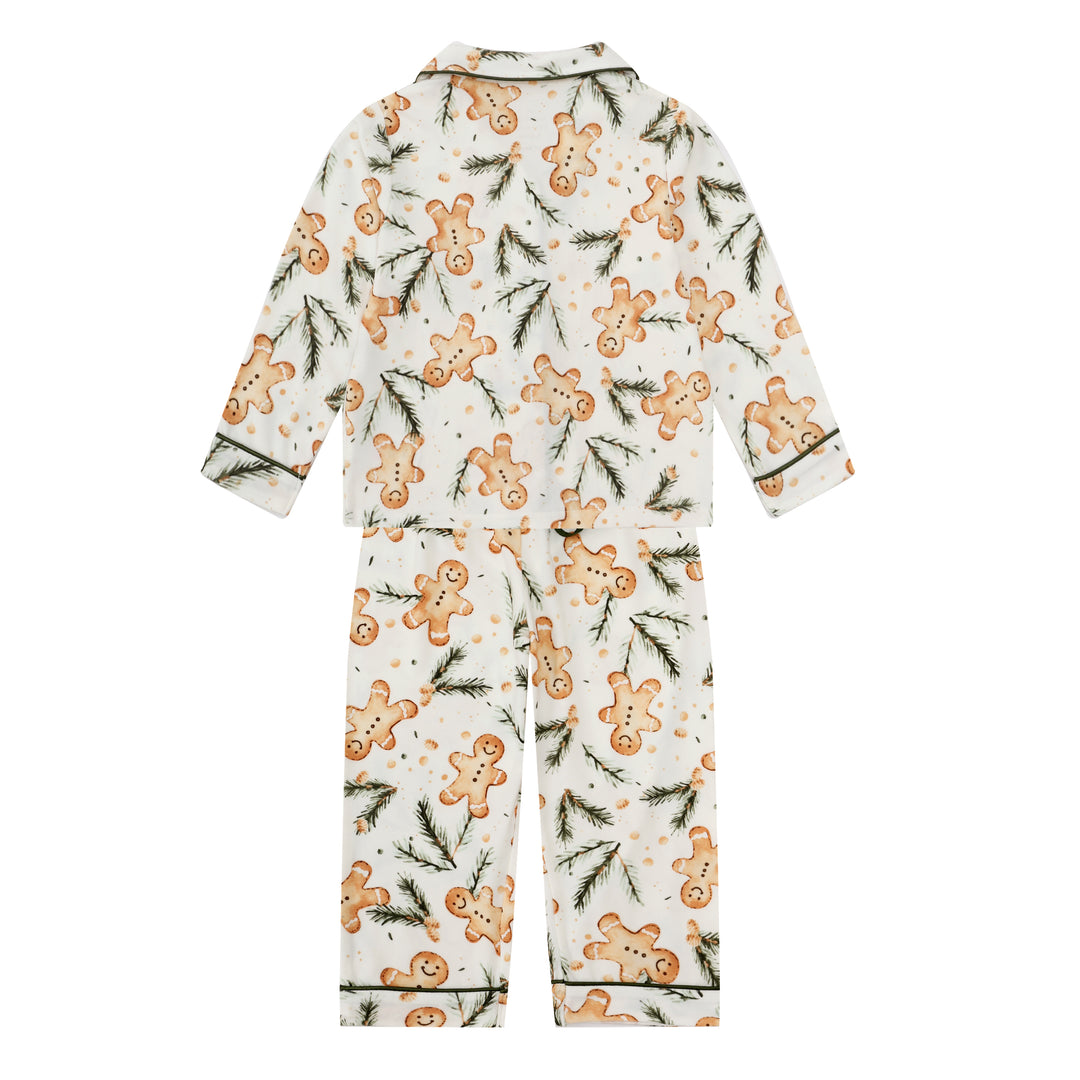 GUMDROP BUTTONS - Children's Two Piece Long Matching Pyjama Set
