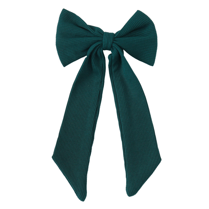 MIDNIGHT JEWEL (EMERALD GREEN) - Matching Hair Bow