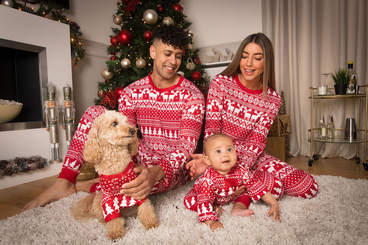 NATIVITY (2023) - Women's Two Piece Red Matching Pyjama Set