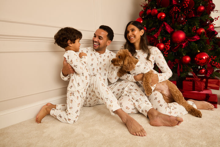 SANTA PAWS - Pet One Piece Matching Pyjamas