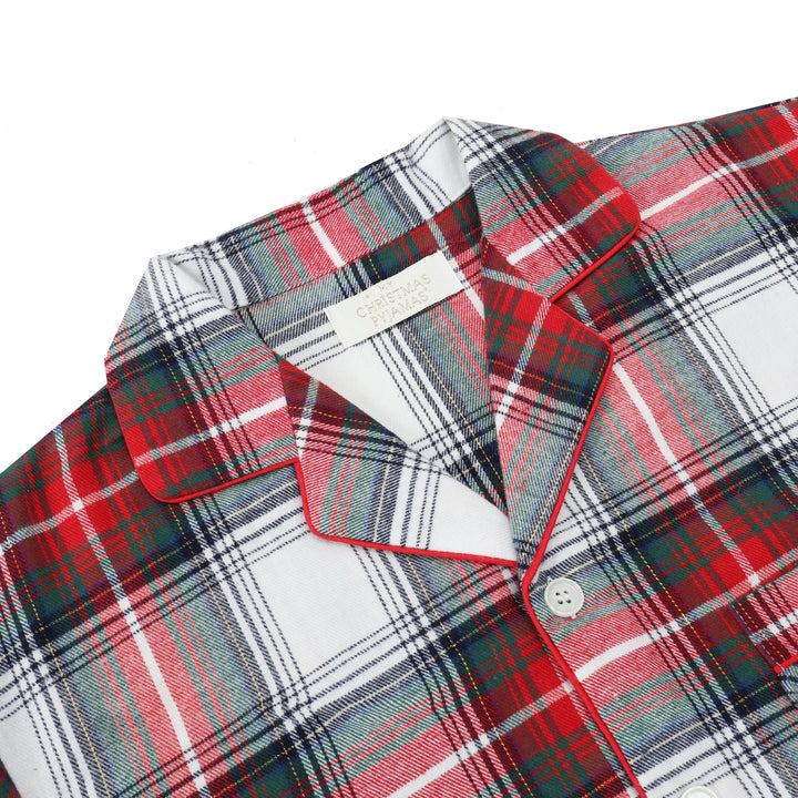 TIDINGS & TARTAN - Men's Two Piece Long Matching Pyjama Set