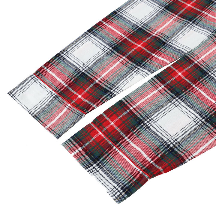 TIDINGS & TARTAN - Men's Two Piece Long Matching Pyjama Set