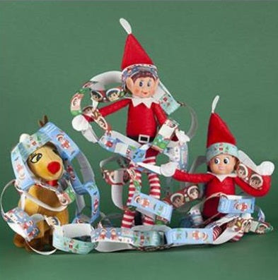 Self Adhesive Elf Paper Chains (100 Piece)