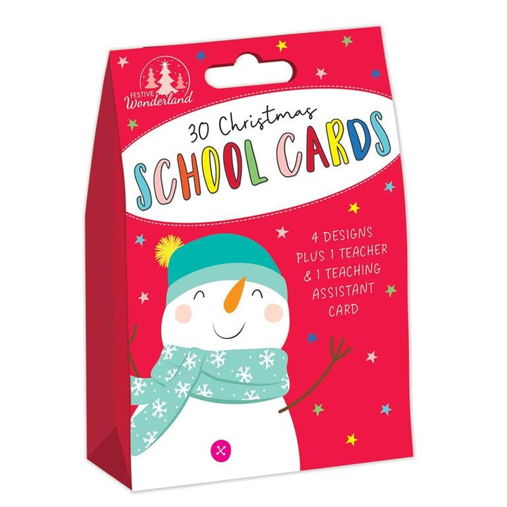 School Christmas Cards (30 Pack)