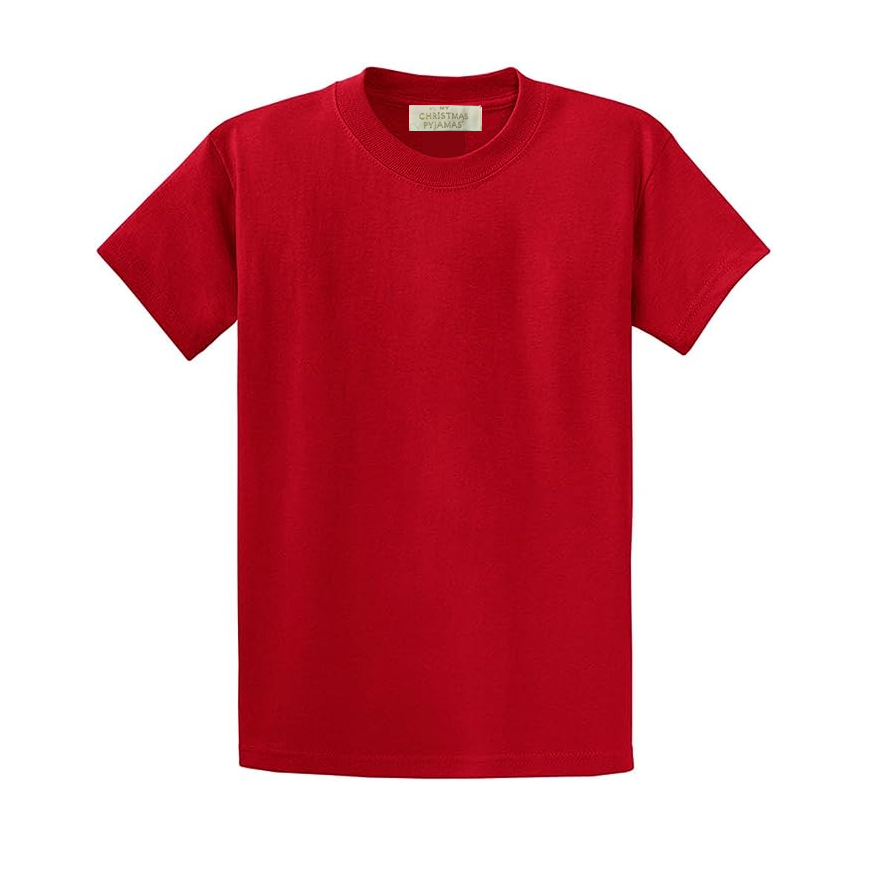 Men's Red 100% Cotton T-Shirt - 165GSM