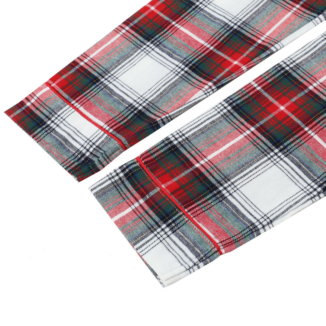 TIDINGS & TARTAN - Women's Two Piece Long Matching Pyjama Set