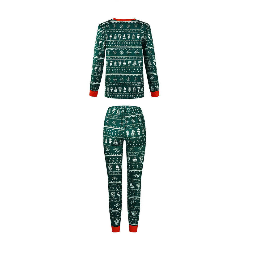 YULETIDE (2023) - Women's Two Piece Green Matching Pyjama Set