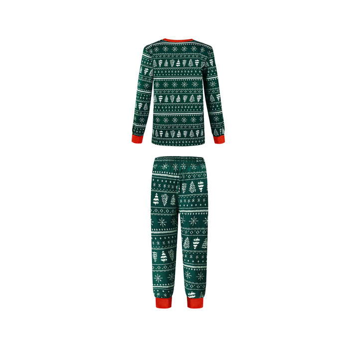 YULETIDE (2023) - Children's Two Piece Green Matching Pyjama Set