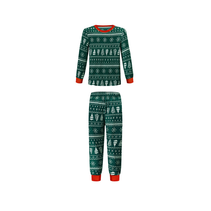 YULETIDE (2023) - Children's Two Piece Green Matching Pyjama Set