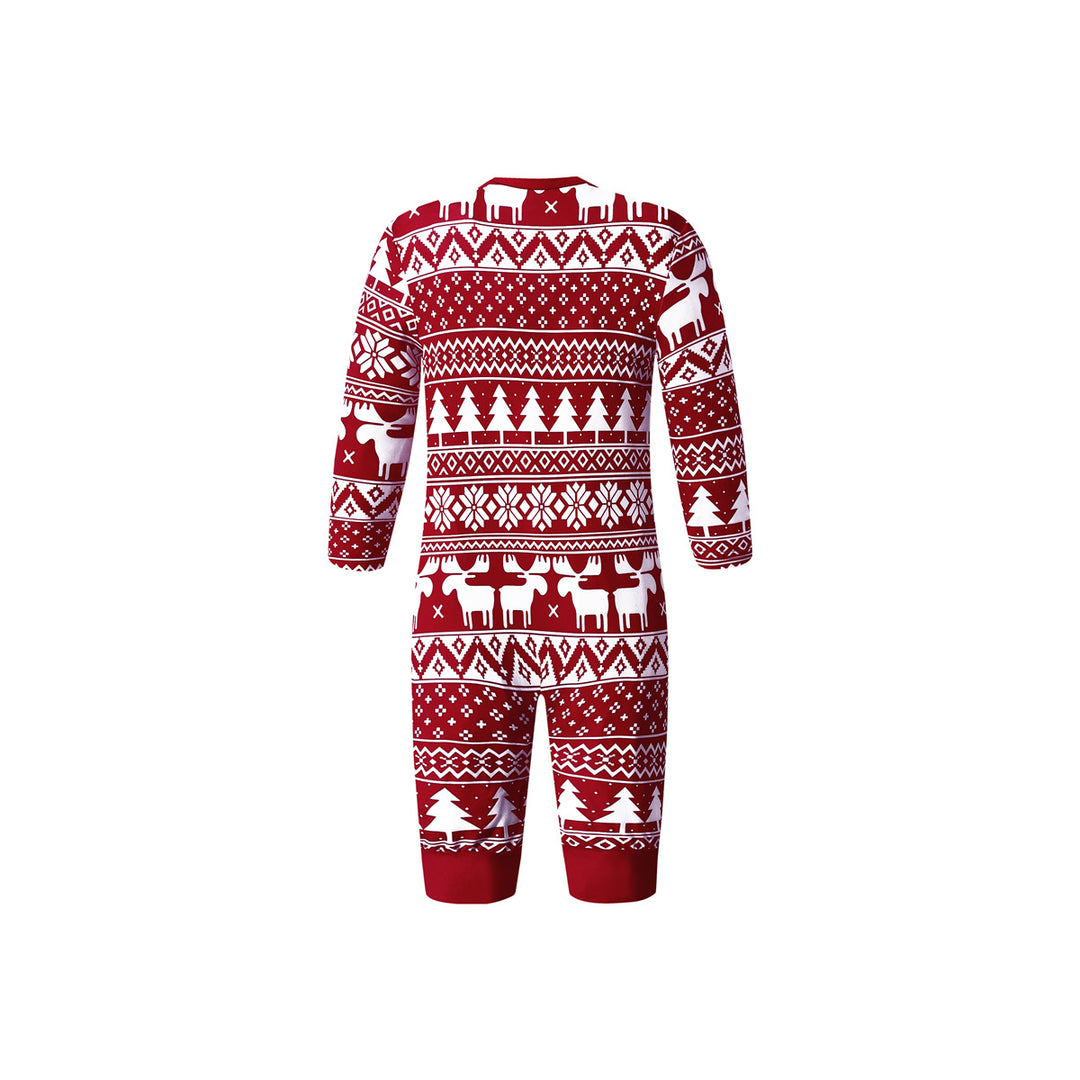 NATIVITY (2023) - Baby's One Piece Red Matching Pyjama Set