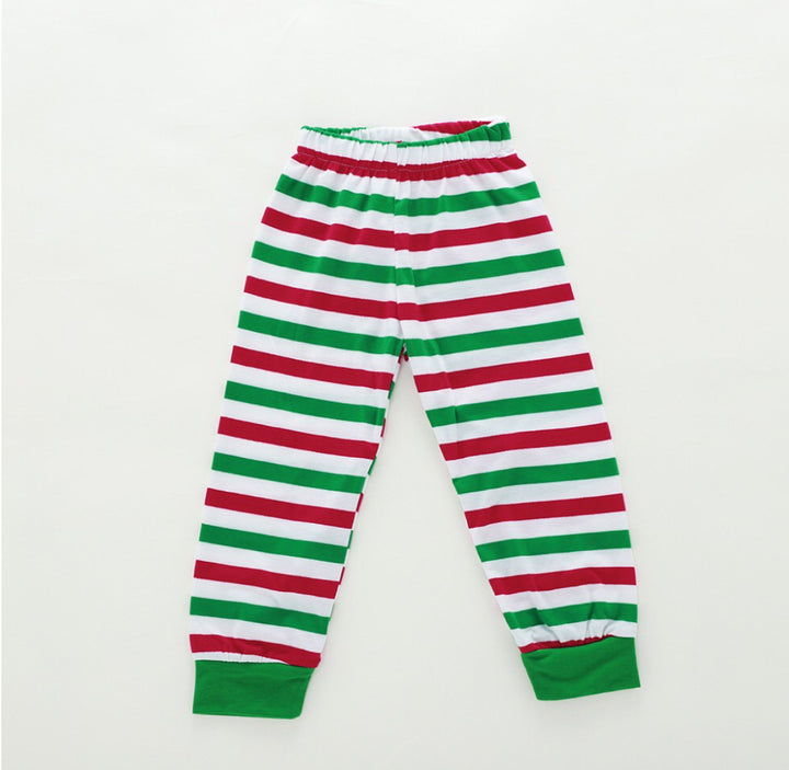 FAMILY OF ELVES - Children's Two Piece Green Matching Pyjama Set - My Christmas Pyjamas