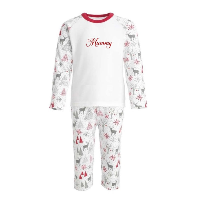 ENCHANTED SLOPES - Women's Two Piece Matching Pyjama Set *Option To Personalise!*