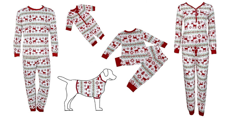 RUDOLPH - PET One Piece Matching Pyjamas