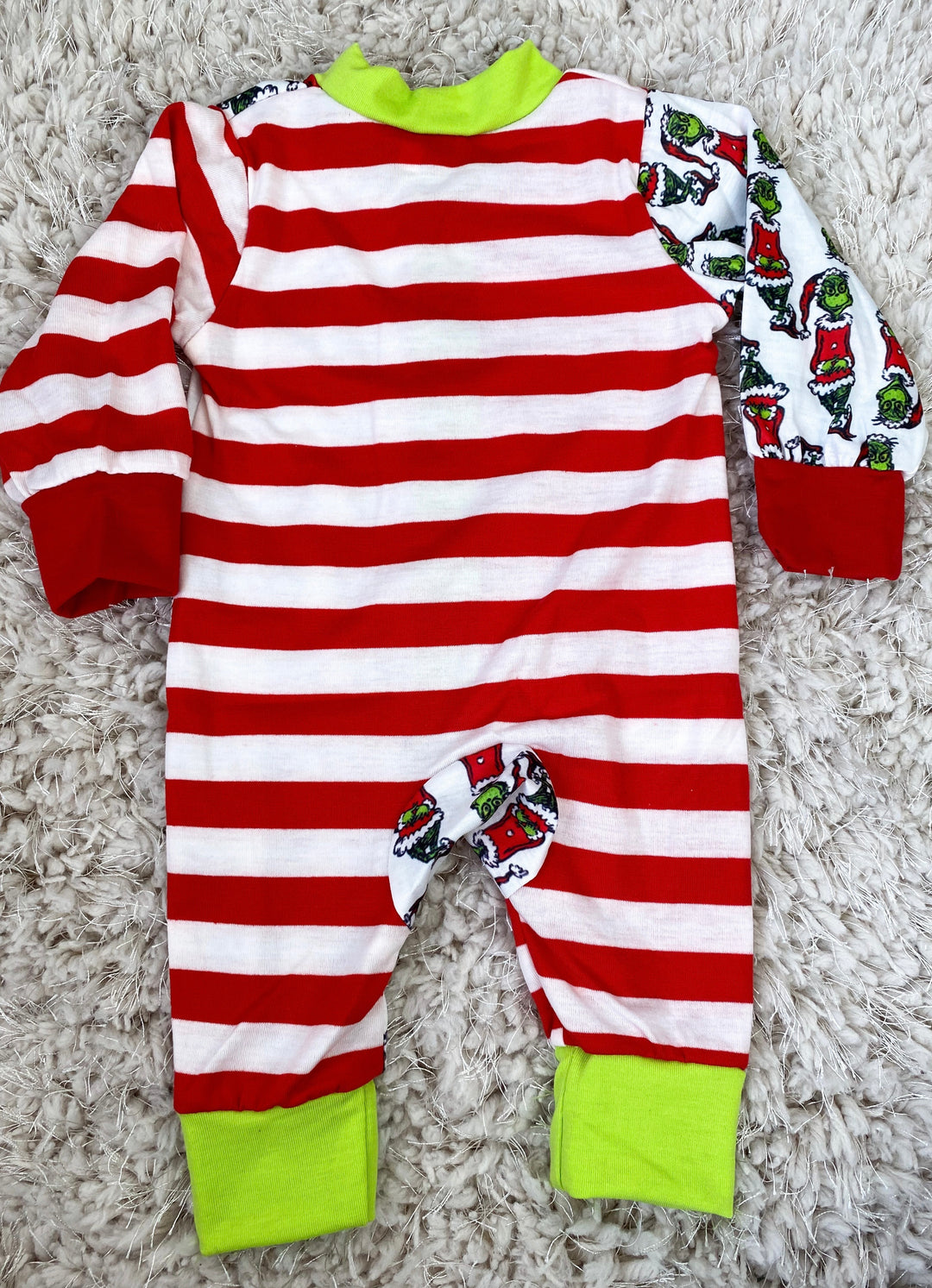 MERRY GRINCHMAS - Baby's One Piece Matching Pyjama Set