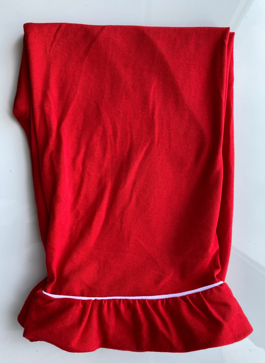 CANDY CANE - Women's Red Two Piece Matching Pyjama Set *Option To Personalise!*