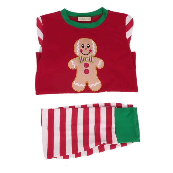 (DISCONTINUED) GINGERBREAD - Boy's Stripe Two Piece Pyjama Set