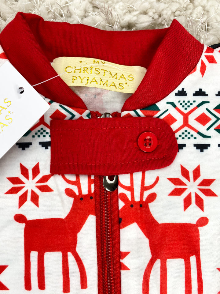 RUDOLPH - Baby's One Piece Matching Pyjama Set