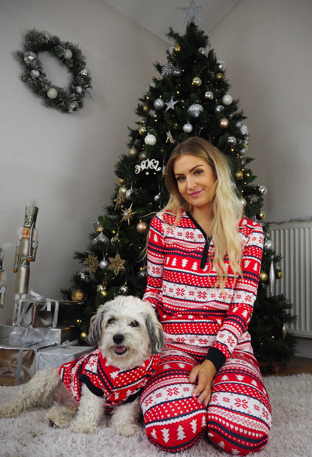 WINTER WONDERLAND - PET One Piece Matching Pyjamas