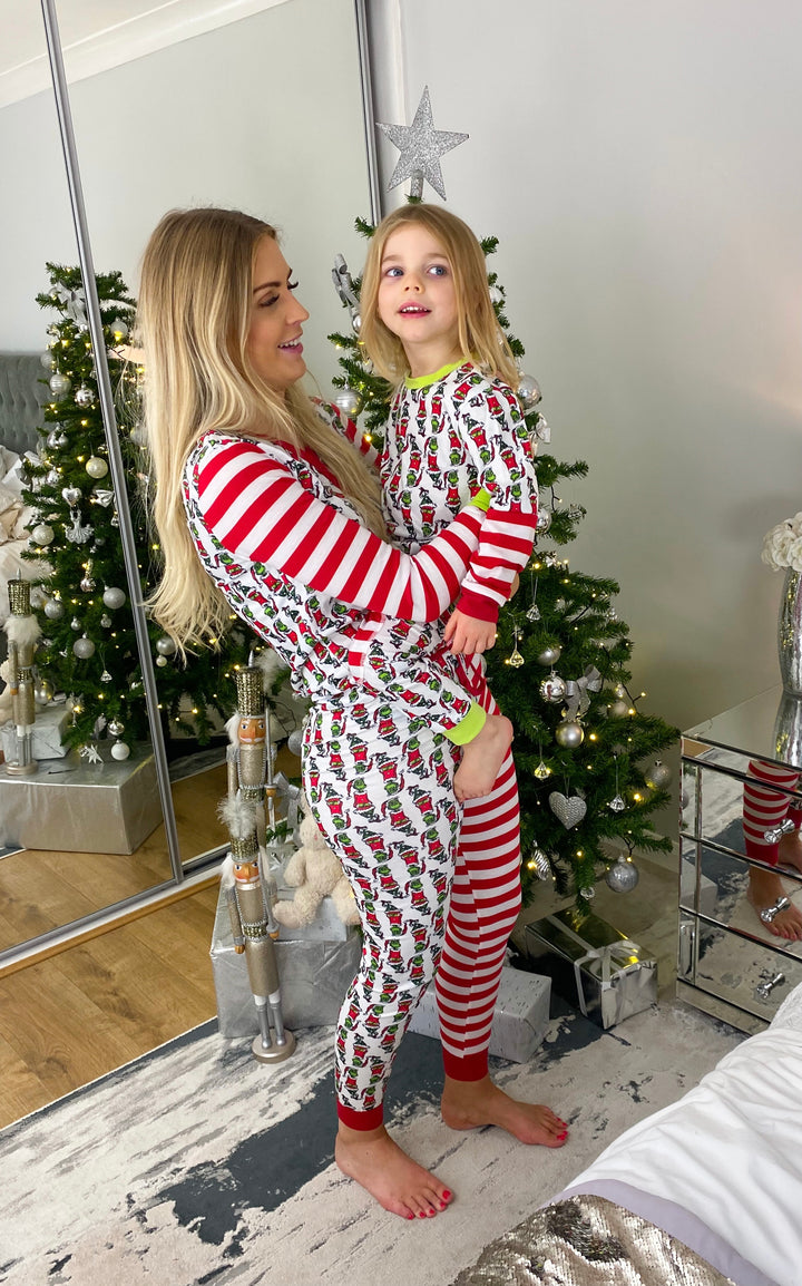 MERRY GRINCHMAS - Women's Two Piece Matching Pyjama Set