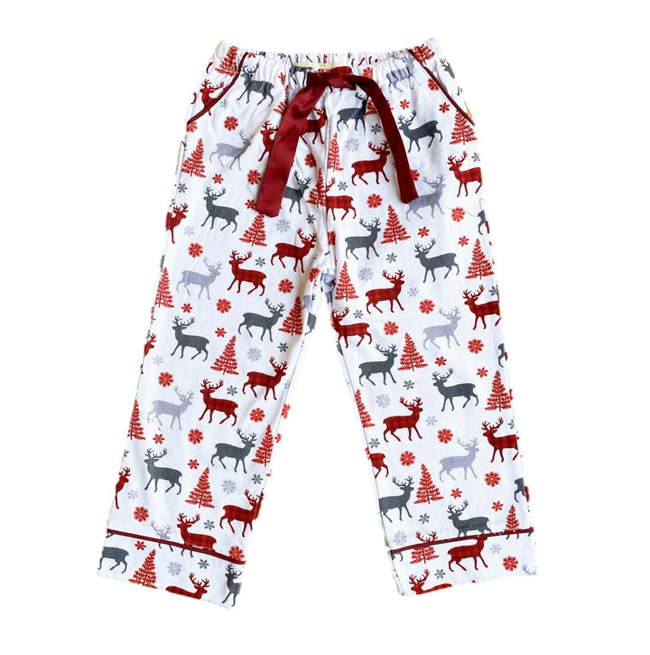 CHRISTMAS KISSES (2023) - Children's Two Piece Red Long Matching Pyjama Set