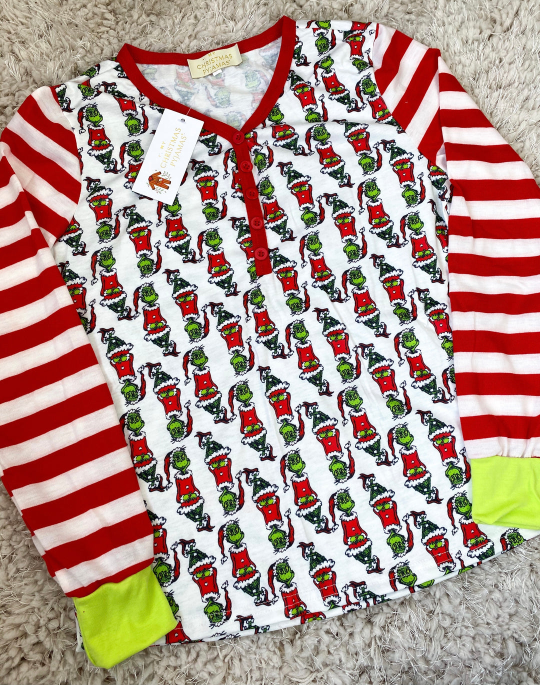 MERRY GRINCHMAS - Women's Two Piece Matching Pyjama Set