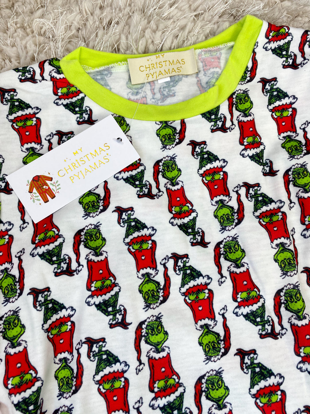 MERRY GRINCHMAS - Children's Two Piece Matching Pyjama Set