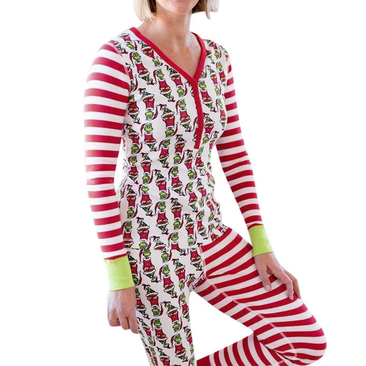 MERRY GRINCHMAS! - Women's Two Piece Matching Pyjama Set - My Christmas Pyjamas